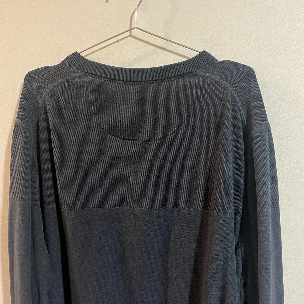 Tommy Bahama Sweater 2XLT Island Zone Blue Pullover Casual Comfort